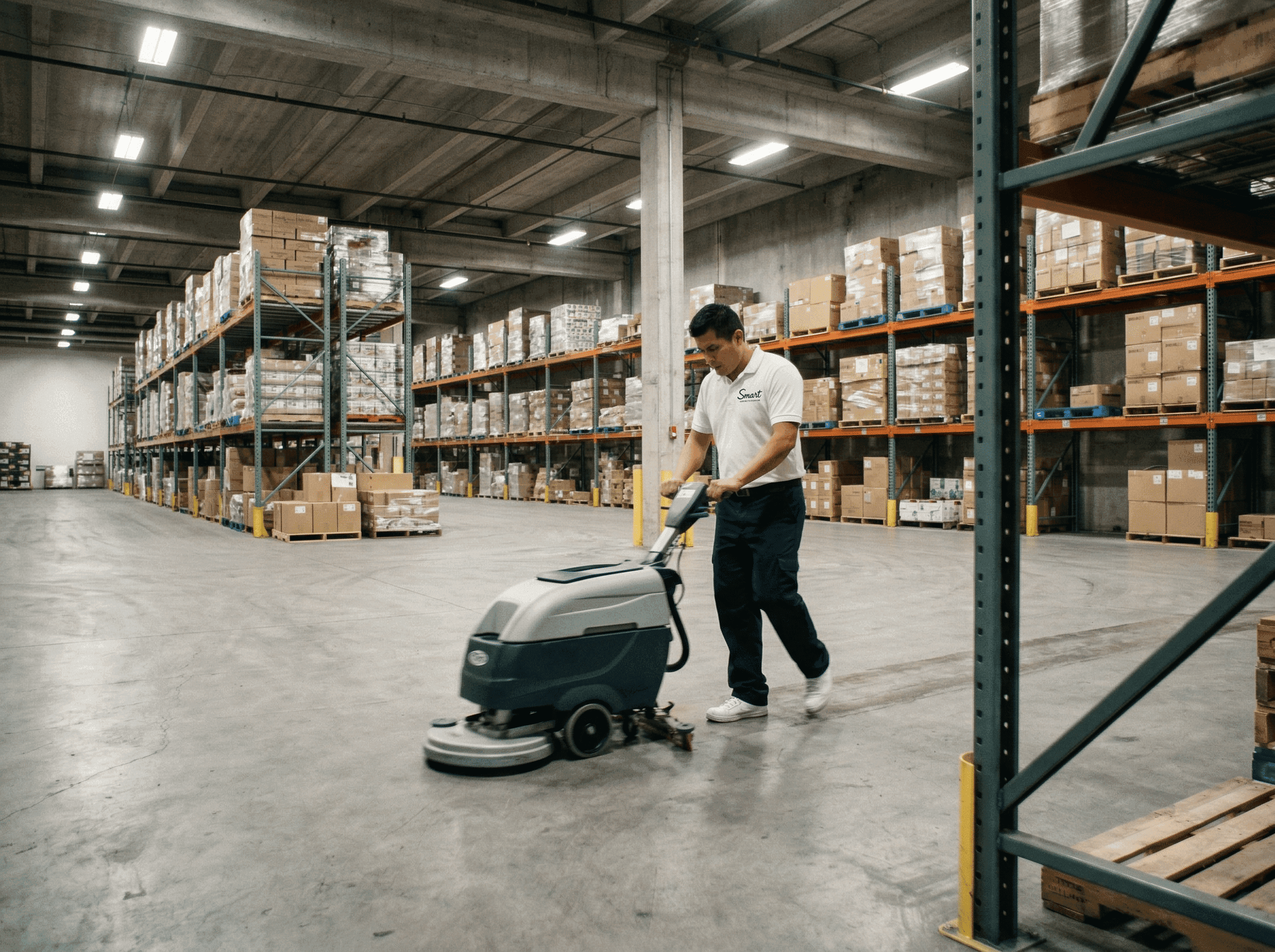 Clean commercial workspace — Mint Sanitary