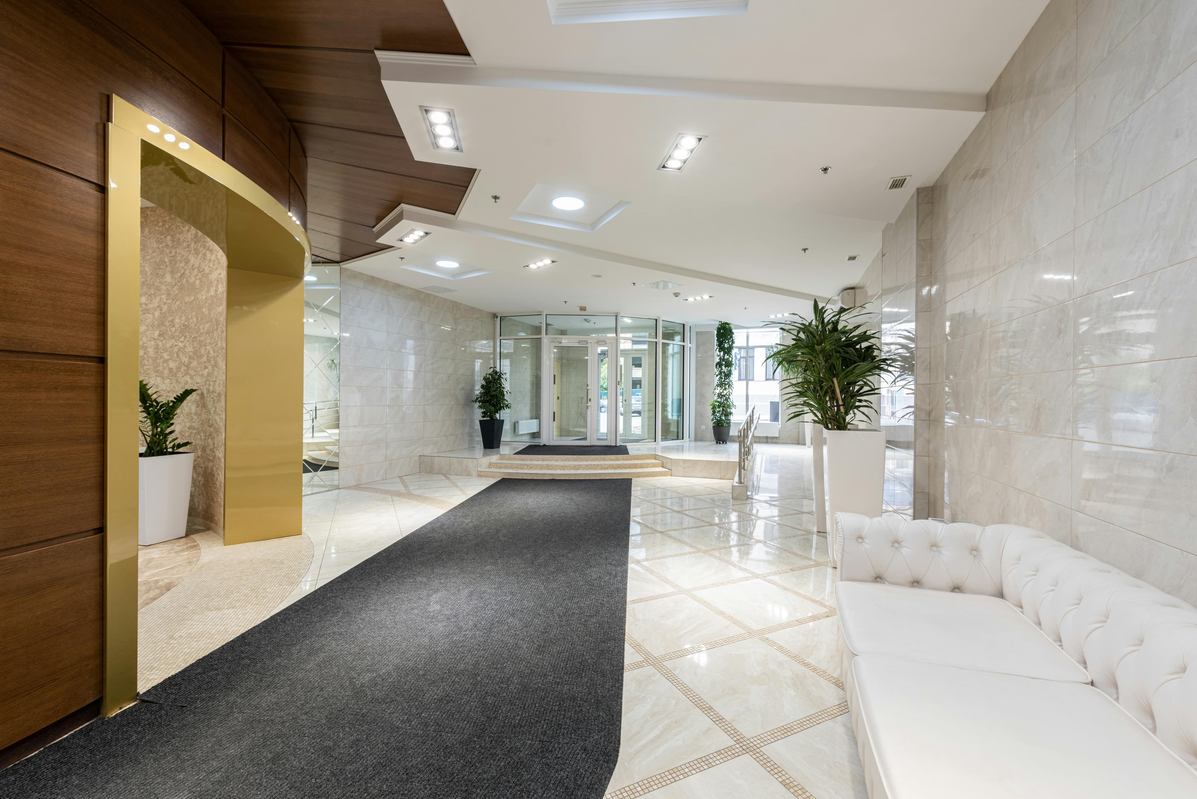Commercial space maintained by Mint Sanitary