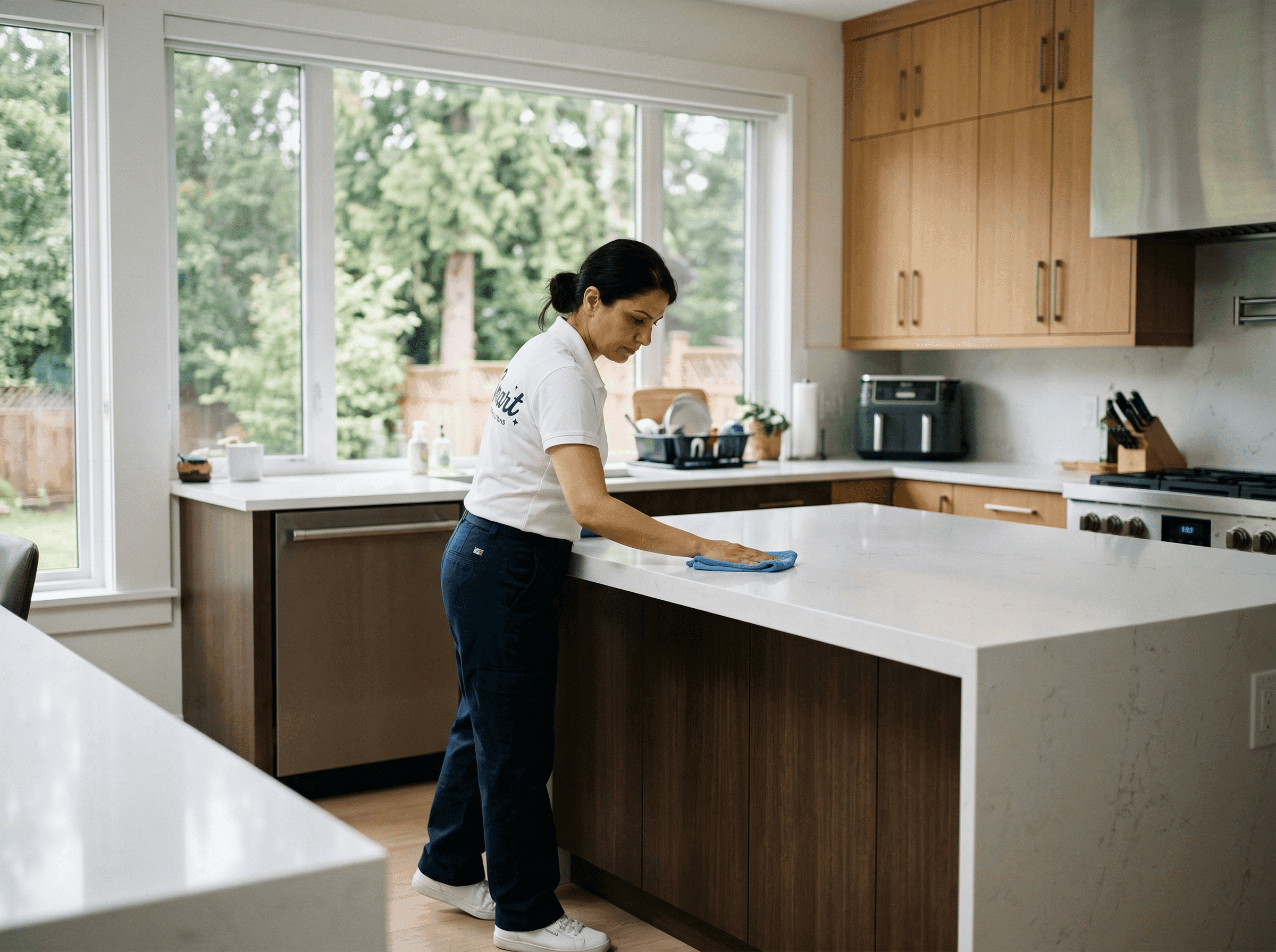 Residential home cleaned by Mint Sanitary