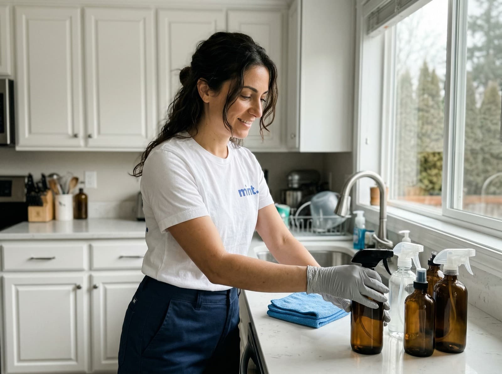 Eco-friendly cleaning products used by Mint Sanitary in North Vancouver