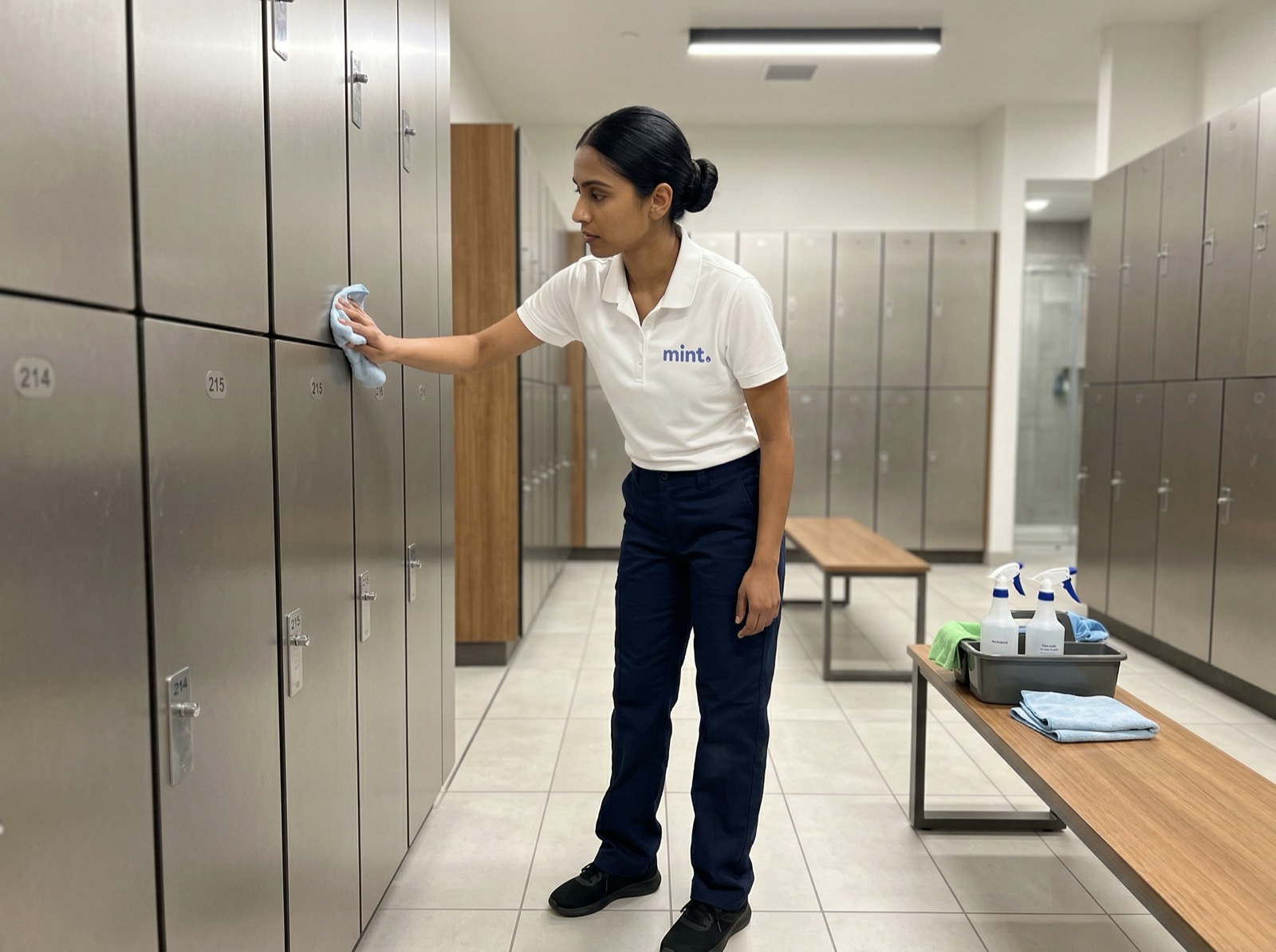 Professional gym cleaning team in North Vancouver